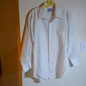 Bundle 6 for $30 Satin Touch Blue White Pinstripe Shirt